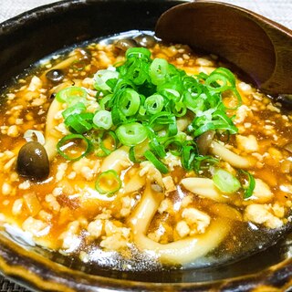 中華風☆ 豆腐の鶏そぼろあんかけ